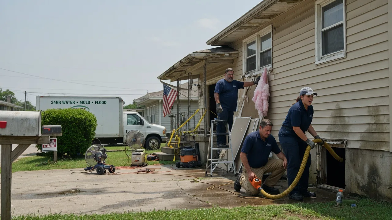 Water Damage Repair in Fairhope, PA near me